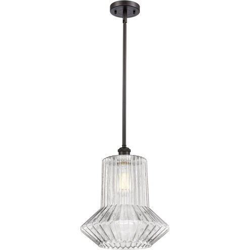 Ballston Springwater LED 12 inch Oil Rubbed Bronze Pendant Ceiling Light, Ballston