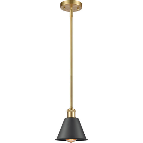 Ballston Smithfield LED 7 inch Satin Gold Mini Pendant Ceiling Light