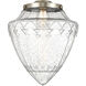 Franklin Restoration Bullet 1 Light 12 inch Antique Copper Mini Pendant Ceiling Light in Incandescent, Seedy