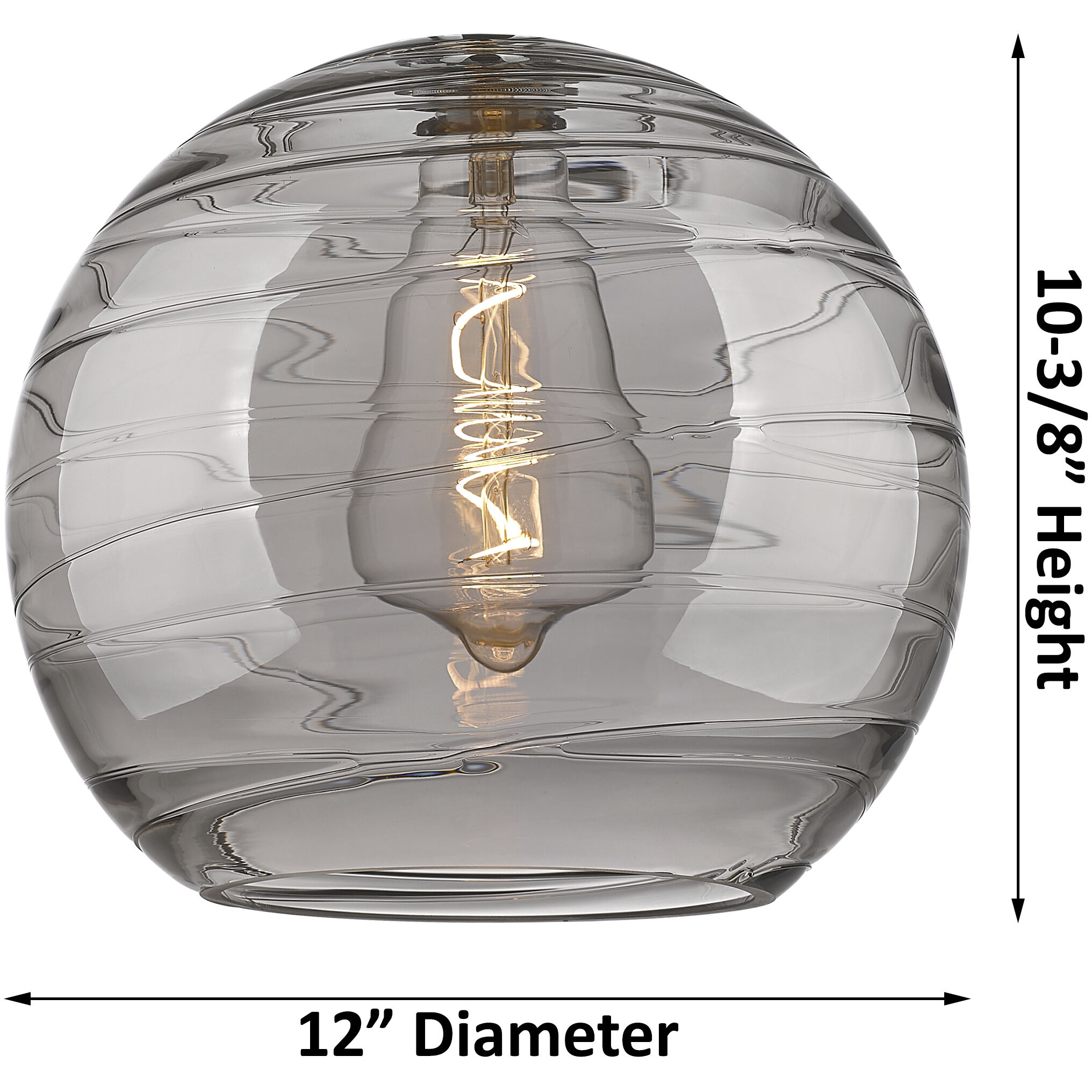 Crown Point 1 Light 12 inch Brushed Brass Flush Mount Ceiling Light