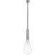 Ballston Edison LED 5 inch Polished Chrome Mini Pendant Ceiling Light