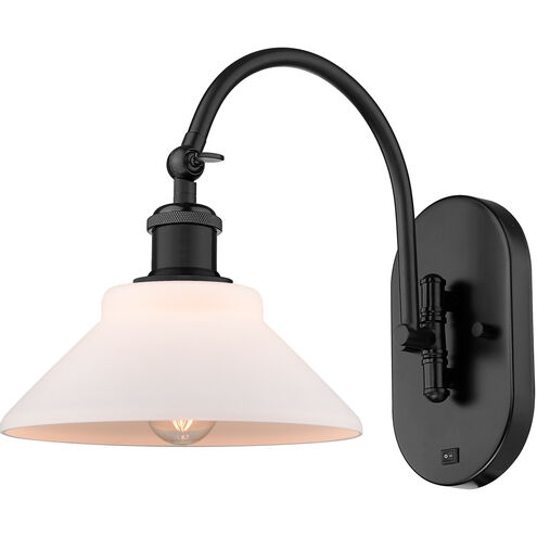 Ballston Orwell 1 Light 8 inch Matte Black Sconce Wall Light