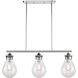 Genesis LED 39 inch Polished Chrome Island Light Ceiling Light