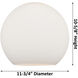 Astor 1 Light 12 inch Brushed Brass Mini Pendant Ceiling Light in Matte White Glass