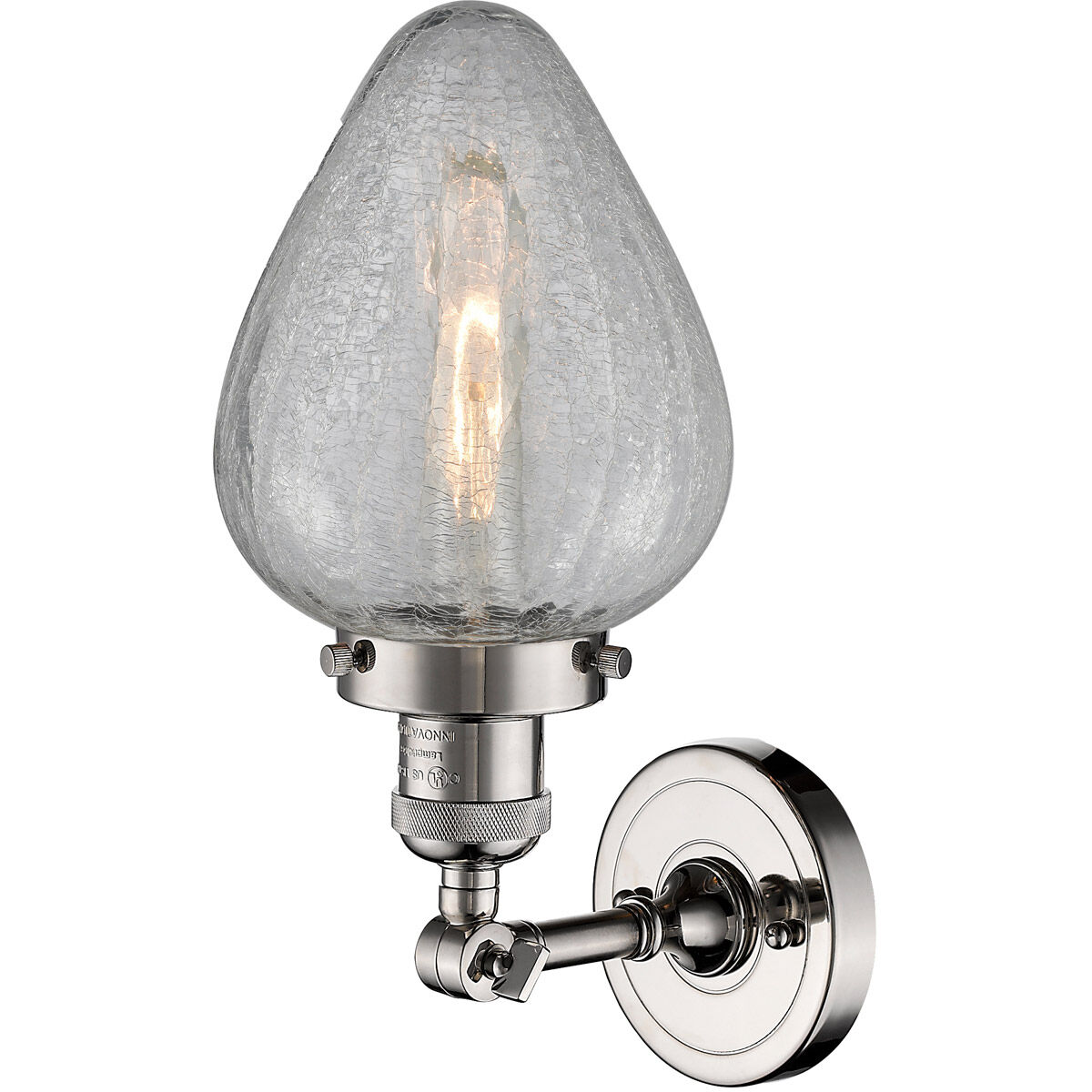 Franklin Restoration Geneseo LED 7 inch Polished Nickel Sconce Wall Light, Franklin Restoration