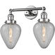 Franklin Restoration Geneseo LED 7 inch Polished Chrome Bath Vanity Light Wall Light, Franklin Restoration