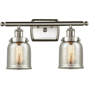 Small Bell LED 16 inch Satin Nickel Bath Vanity Light Wall Light, Ballston