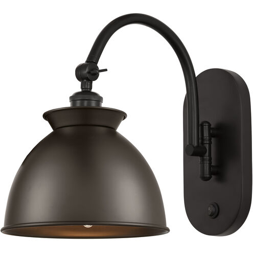 Ballston Adirondack 1 Light 8 inch Oil Rubbed Bronze Sconce Wall Light