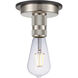 Restoration Aurora LED 2.5 inch Brushed Satin Nickel Flush Mount Ceiling Light