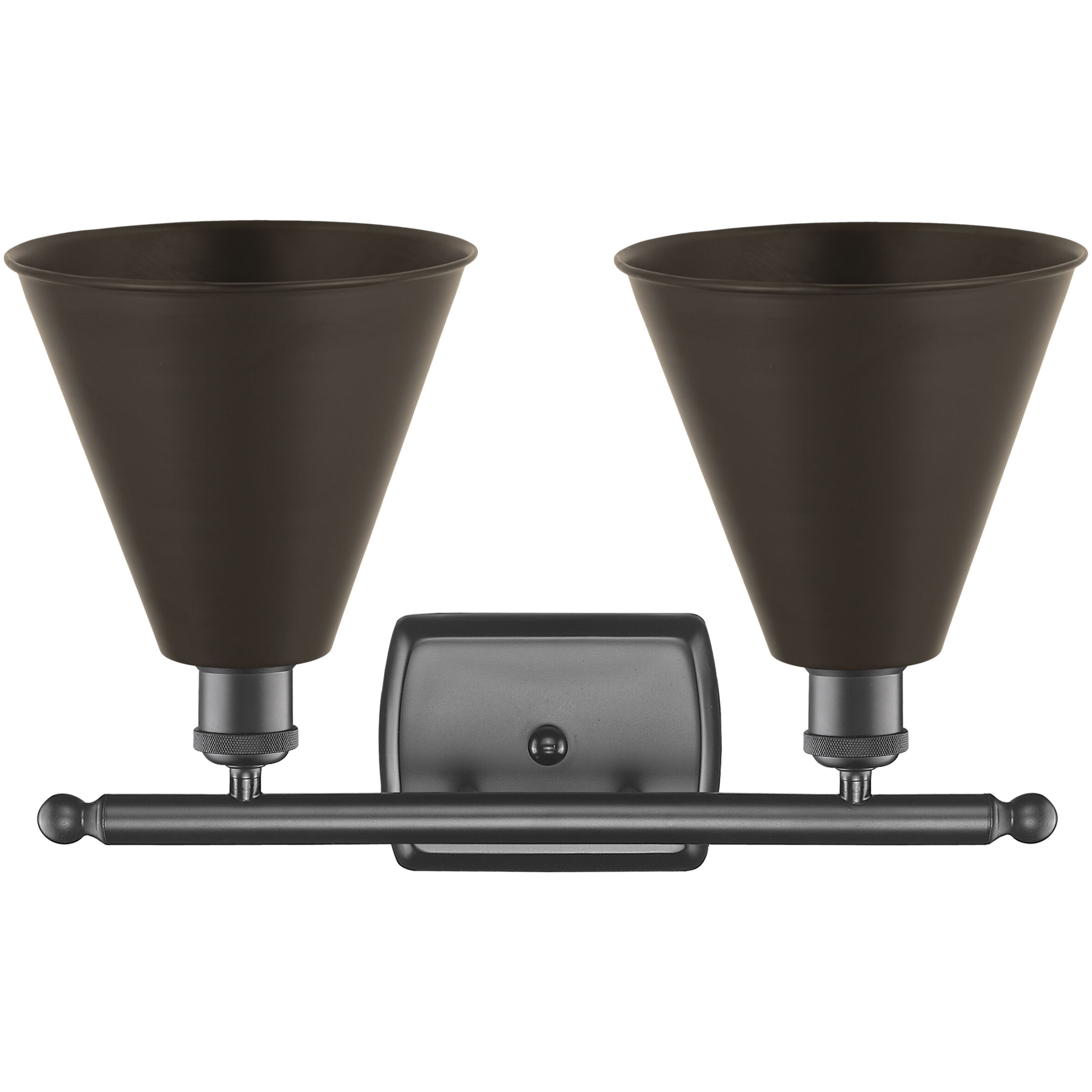 Ballston Cone LED 18 inch Oil Rubbed Bronze Bath Vanity Light Wall Light