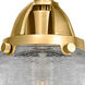 Nouveau 2 Geneseo LED 7 inch Satin Gold Sconce Wall Light