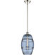 Ballston Vaz 1 Light 8 inch Polished Nickel Stem Hung Mini Pendant Ceiling Light