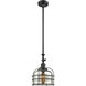 Franklin Restoration Bell Cage 1 Light 9.00 inch Mini Pendant