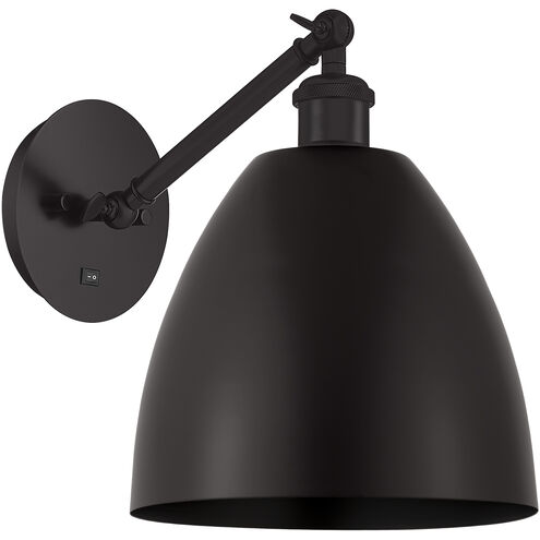 Ballston 1 Light 9 inch Matte Black Sconce Wall Light