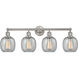 Edison Belfast 4 Light 33.00 inch Bathroom Vanity Light