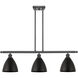 Ballston Dome 3 Light 36.00 inch Island Light