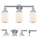 Dover 3 Light 24.5 inch Polished Chrome Bath Vanity Light Wall Light