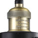 Franklin Restoration Fulton 1 Light 7 inch Black Antique Brass Sconce Wall Light in Matte White Glass, Franklin Restoration