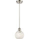 Ballston White Mouchette 1 Light 6.00 inch Mini Pendant