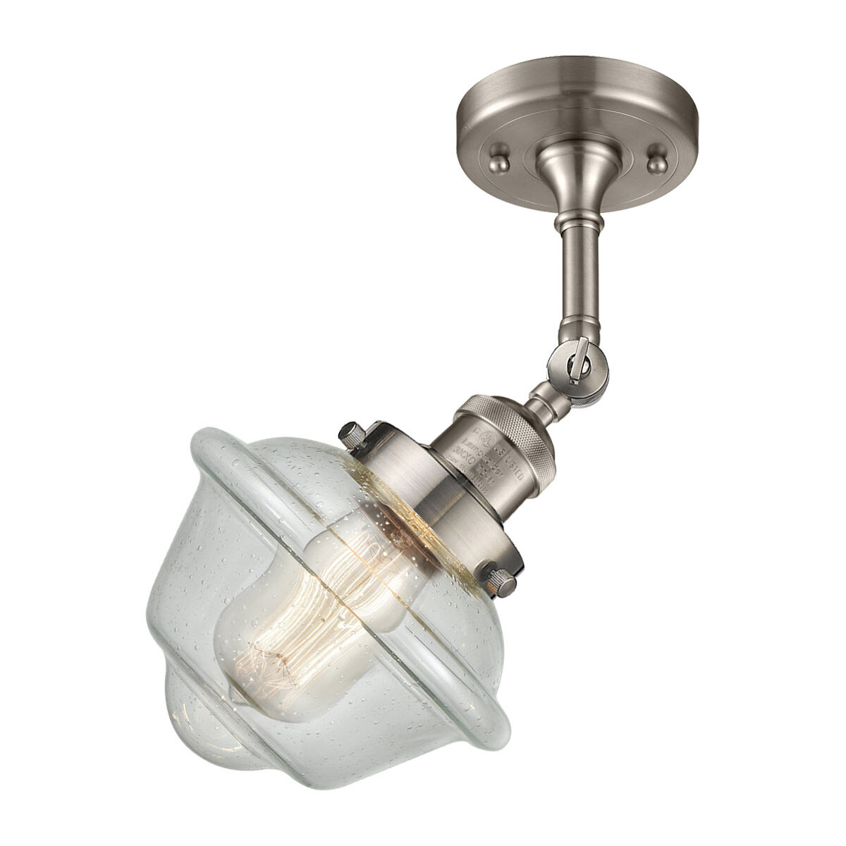 Franklin Restoration Small Oxford 1 Light 7.50 inch Semi-Flush Mount