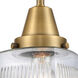 Franklin Restoration Colton LED 6 inch Brushed Brass Mini Pendant Ceiling Light