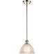 Ballston Arietta 1 Light 8 inch Polished Nickel Pendant Ceiling Light, Ballston