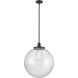 Franklin Restoration Beacon LED 18 inch Oil Rubbed Bronze Pendant Ceiling Light in Seedy