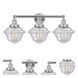 Oxford 3 Light 24.5 inch Polished Chrome Bath Vanity Light Wall Light