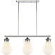 Genesis LED 39 inch Matte Black Island Light Ceiling Light