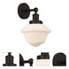 Oxford 1 Light 6.5 inch Oil Rubbed Bronze Sconce Wall Light