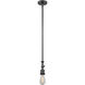 Franklin Restoration Bare Bulb 1 Light 4 inch Oil Rubbed Bronze Mini Pendant Ceiling Light in Incandescent, Franklin Restoration