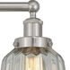 Chatham 3 Light 24.5 inch Brushed Satin Nickel Bath Vanity Light Wall Light