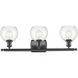 Ballston Athens LED 26 inch Oil Rubbed Bronze Bath Vanity Light Wall Light in Clear Glass