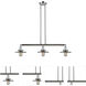 Franklin Restoration Railroad LED 41 inch Polished Chrome Island Light Ceiling Light, Franklin Restoration
