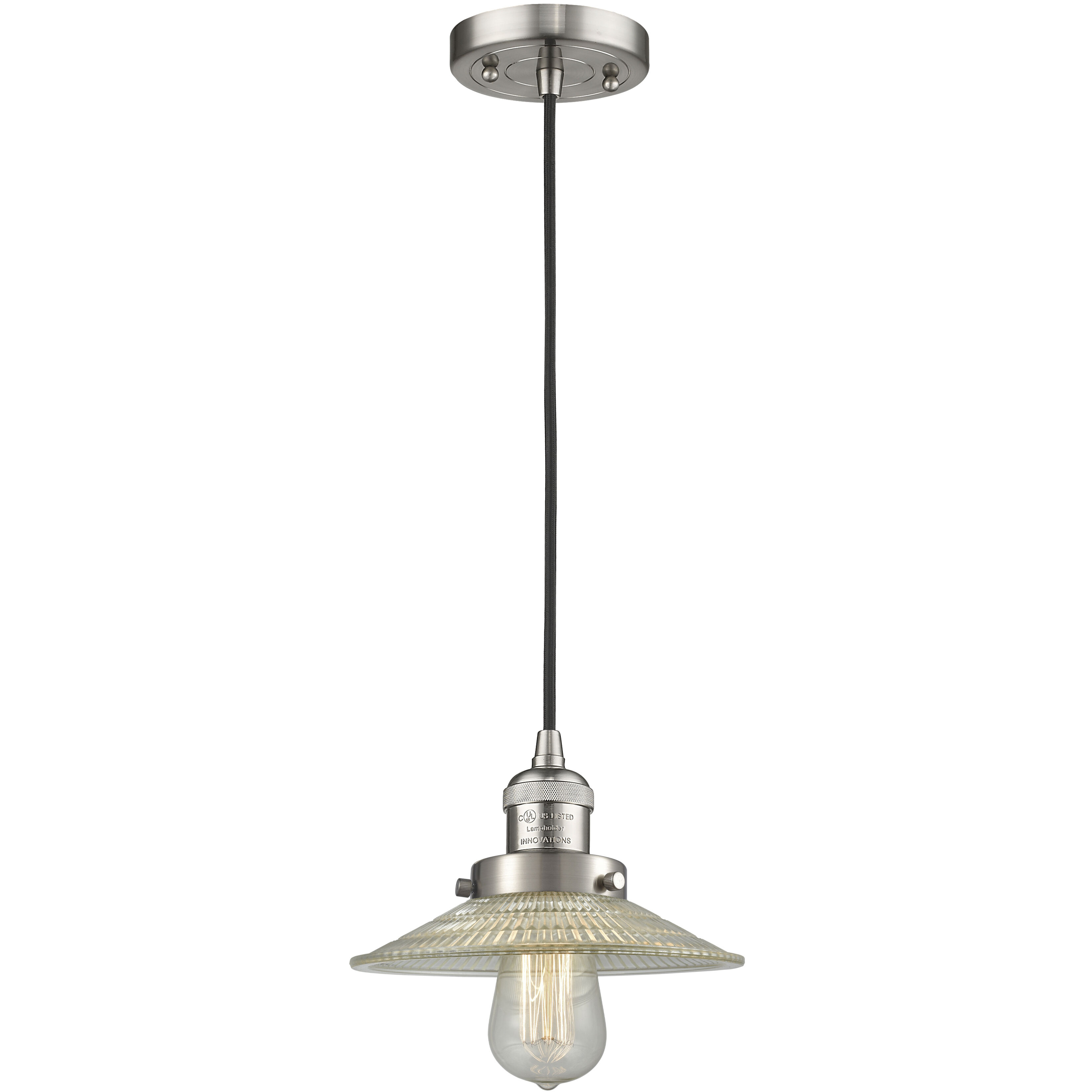 Franklin Restoration Halophane 1 Light 9.00 inch Mini Pendant