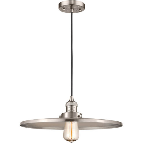 Franklin Restoration Appalachian LED 16 inch Oil Rubbed Bronze Mini Pendant Ceiling Light in Matte Black