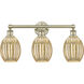 Edison Preston 3 Light 24.25 inch Antique Brass Bath Vanity Light Wall Light in Mercury
