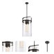 Restoration Pilaster 4 Light 13 inch Matte Black Mini Pendant Ceiling Light, Restoration