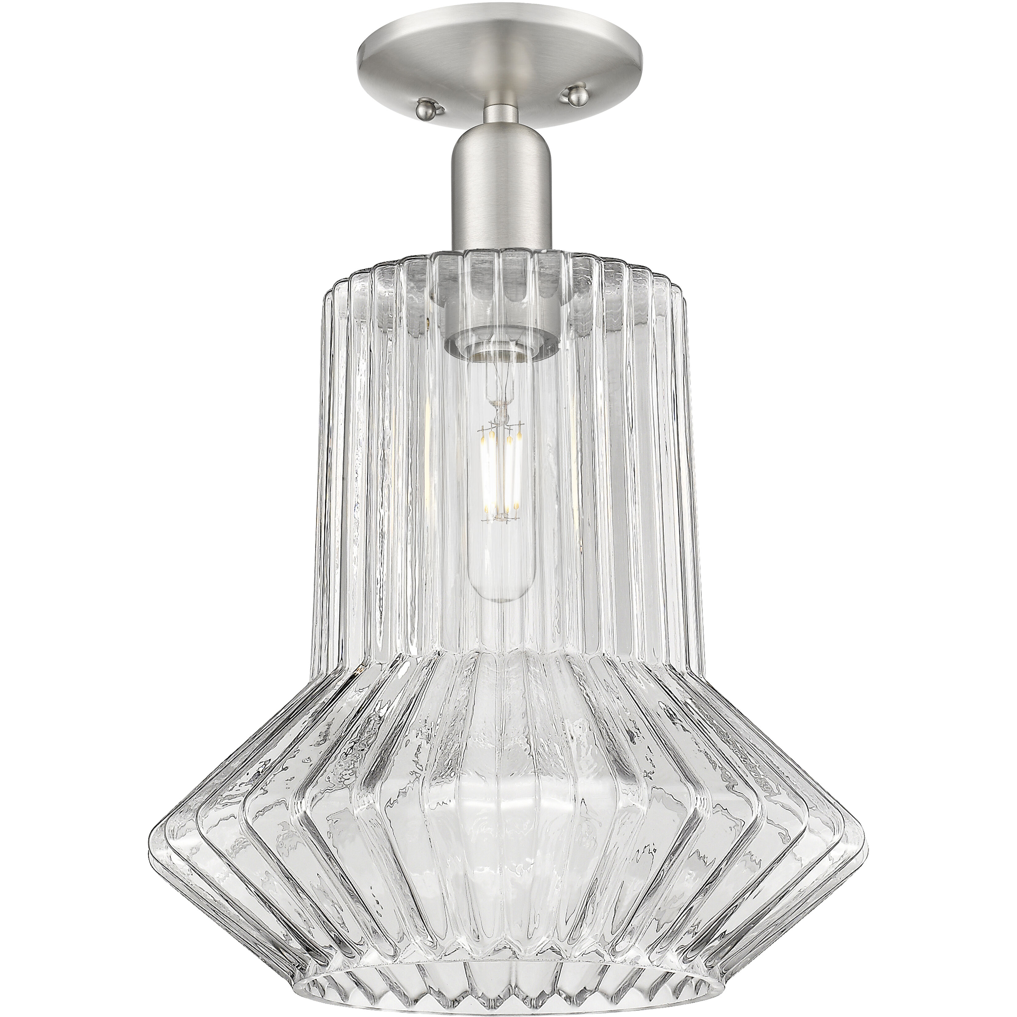 Arcadia Springwater 1 Light 12.00 inch Semi-Flush Mount