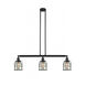 Franklin Restoration Small Bell Cage 3 Light 38.50 inch Island Light