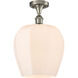 Ballston Norfolk 1 Light 11.75 inch Semi-Flush Mount