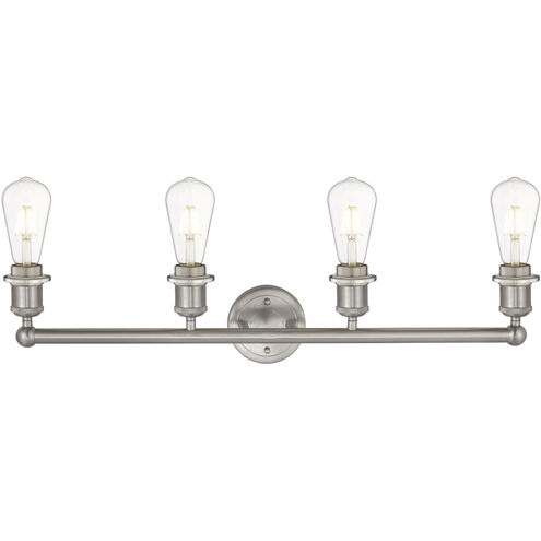 Edison Fenton 4 Light 33.50 inch Bathroom Vanity Light