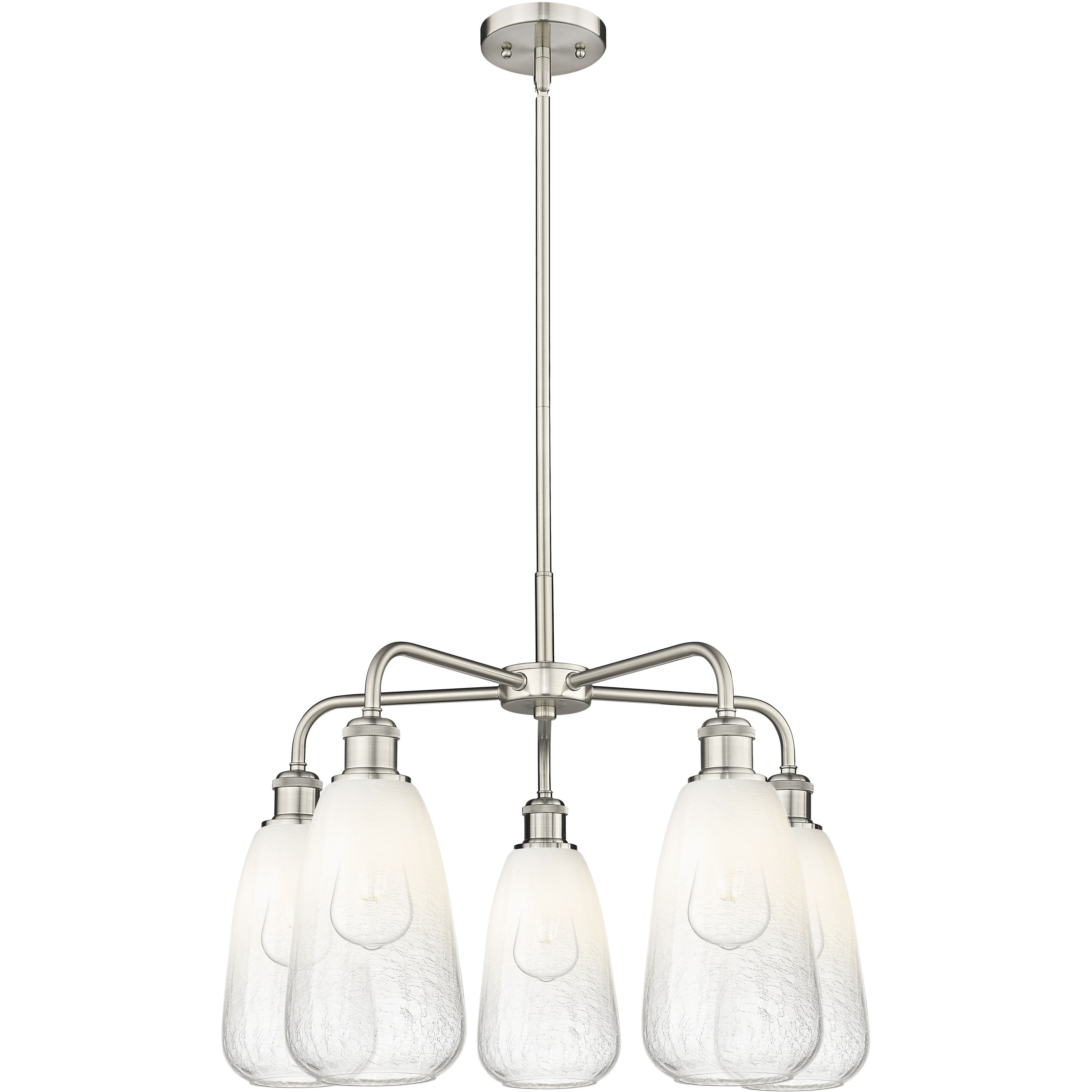 Ballston Brookhaven Almond 5 Light 24.50 inch Chandelier
