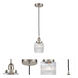 Edison Colton 1 Light 6 inch Brushed Satin Nickel Mini Pendant Ceiling Light