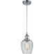 Ballston Salina LED 5 inch Polished Chrome Mini Pendant Ceiling Light in Silver, Ballston