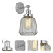 Chatham 1 Light 6.5 inch Polished Chrome Sconce Wall Light