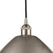 Edison Dome 1 Light 16 inch Brushed Satin Nickel Mini Pendant Ceiling Light