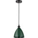 Edison Plymouth Dome 1 Light 8 inch Antique Copper Mini Pendant Ceiling Light