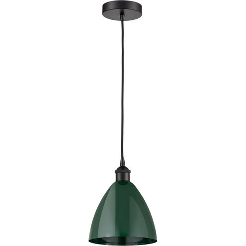 Edison Plymouth Dome 1 Light 8 inch Antique Copper Mini Pendant Ceiling Light