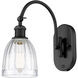 Ballston Brookfield LED 6 inch Matte Black Sconce Wall Light